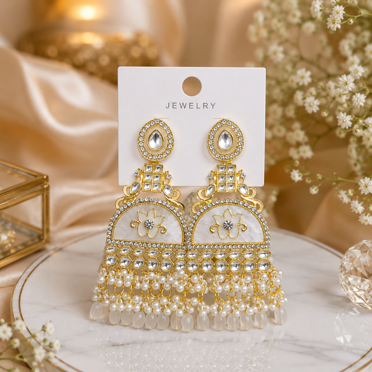 Premium fancy Earring (9666) 103