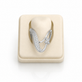 AD cz V Ring (9571)
