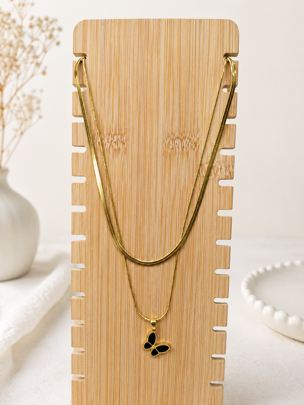 Anti Tarnish Chain Pendant (9579)