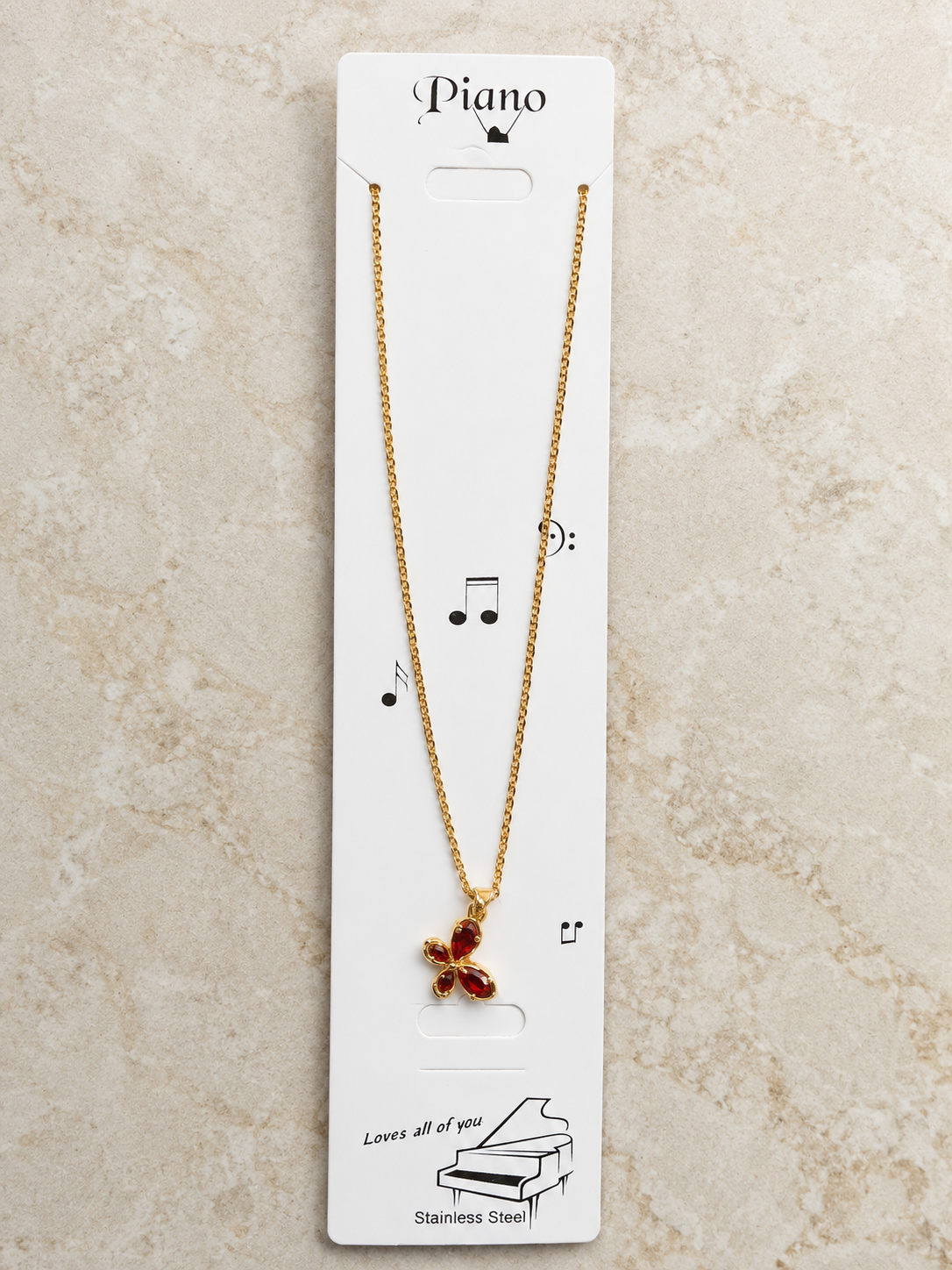Anti Tarnish Chain Pendant (4131)