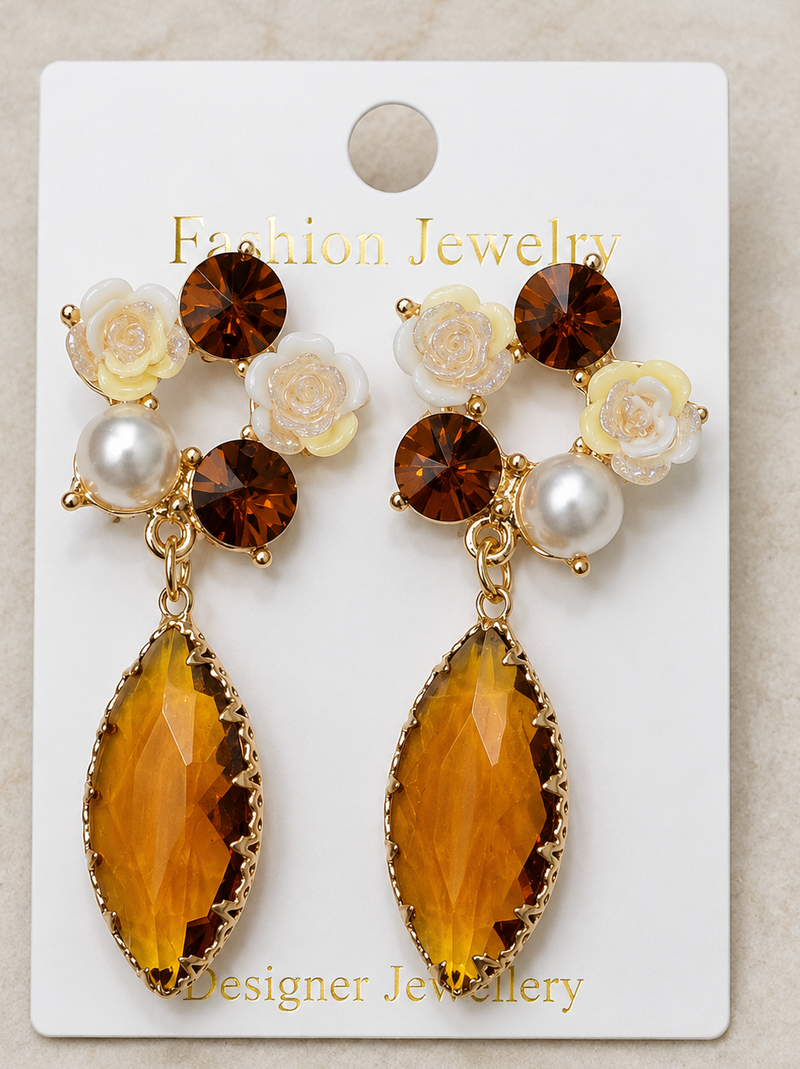 Premium fancy Earring