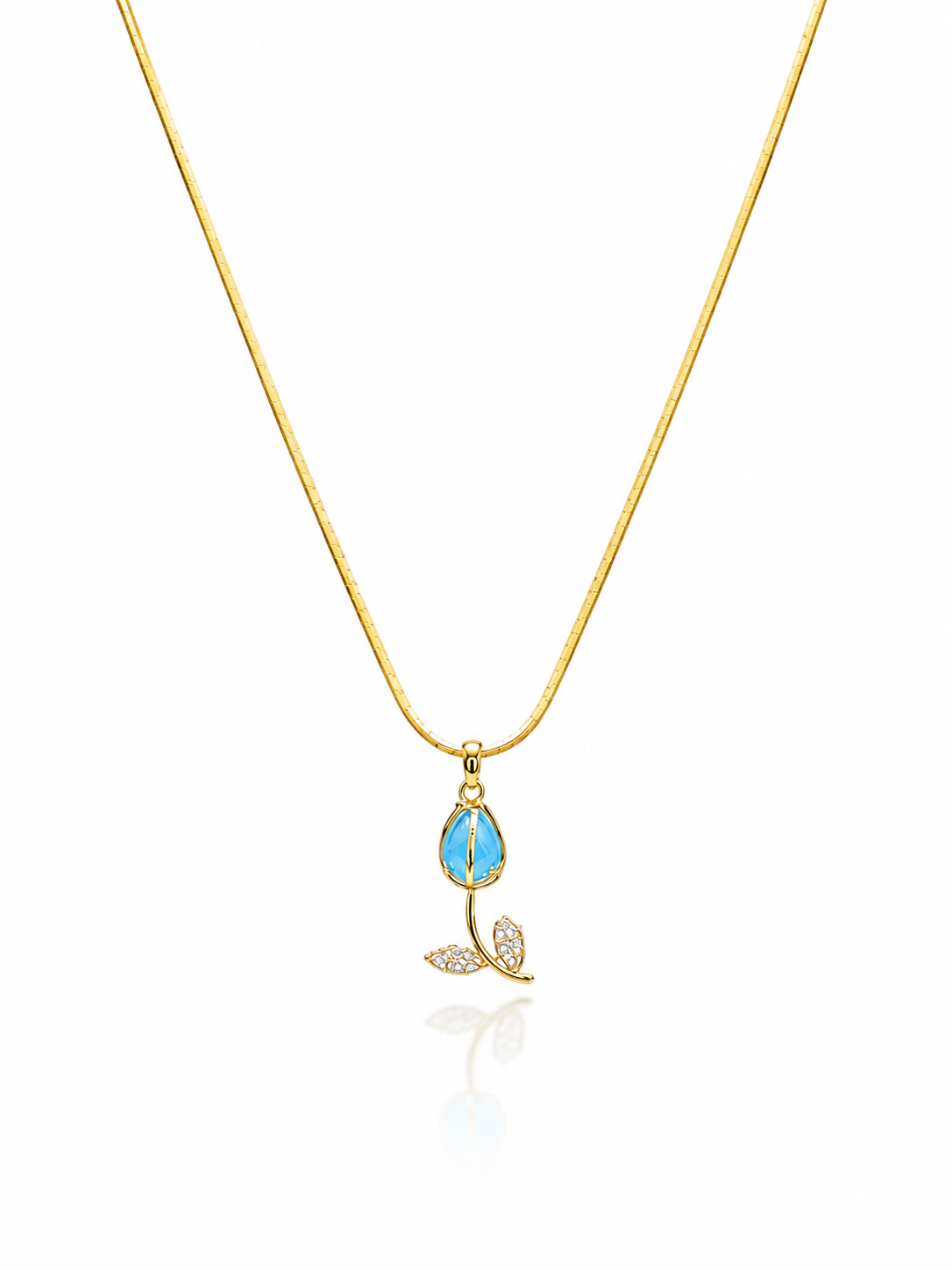 Anti Tarnish Chain Pendant (9547)