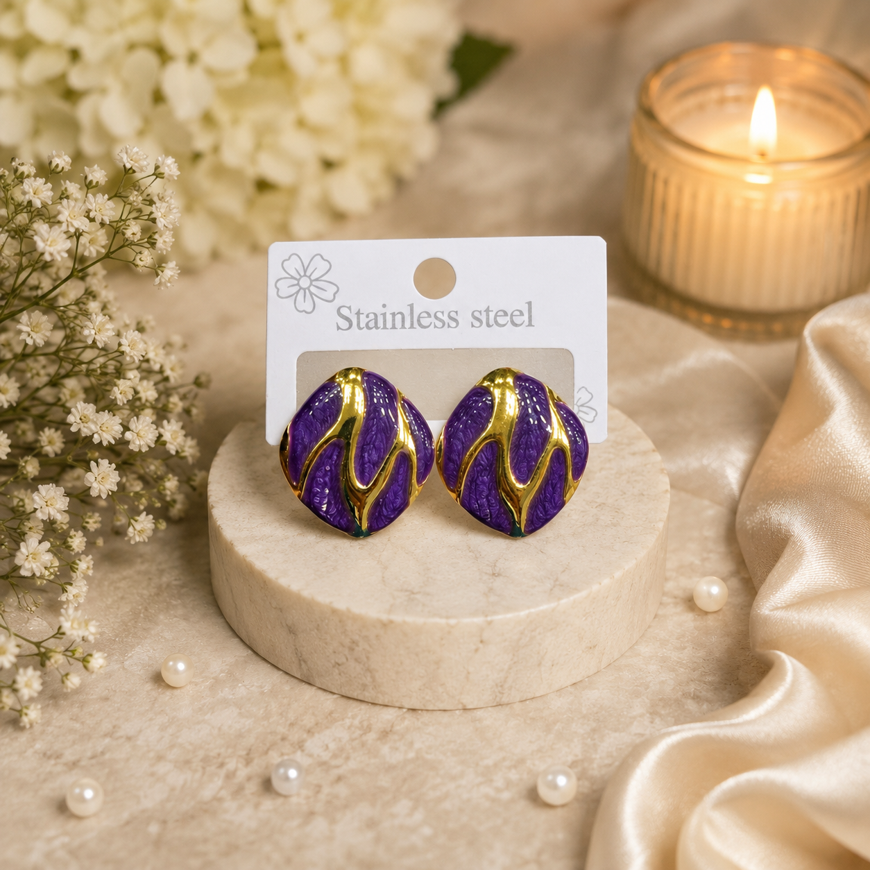 Anti Tarnish Earring (4042)