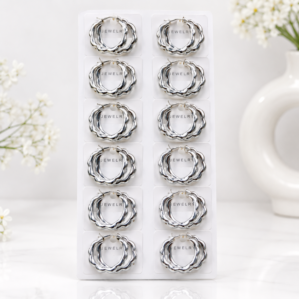18rs each 12-pair of imported earrings combo (9502) 46