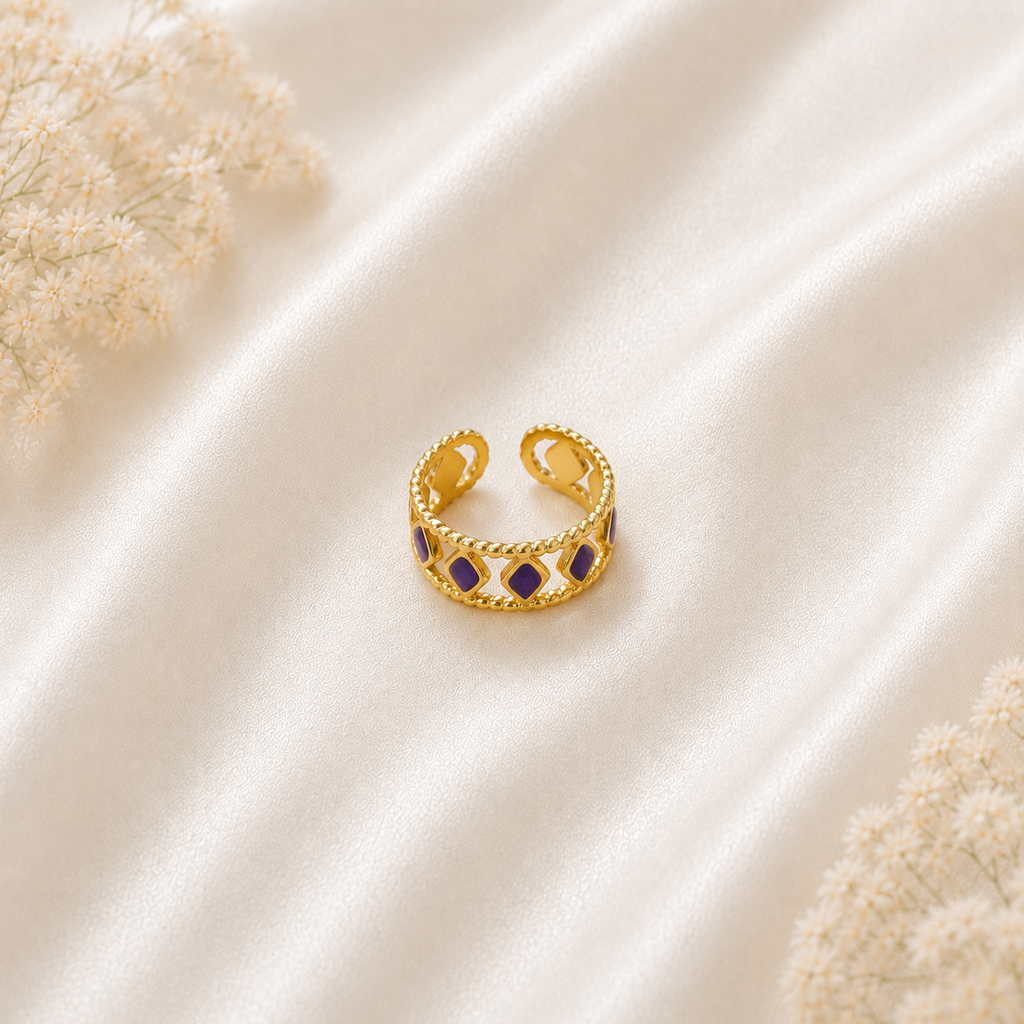 Fancy Adjustable Mina Ring (9061)