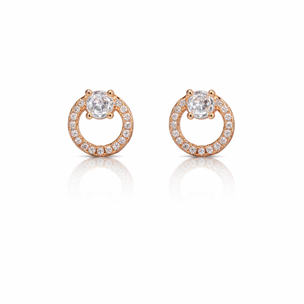 Anti Tarnish CZ Earring 128