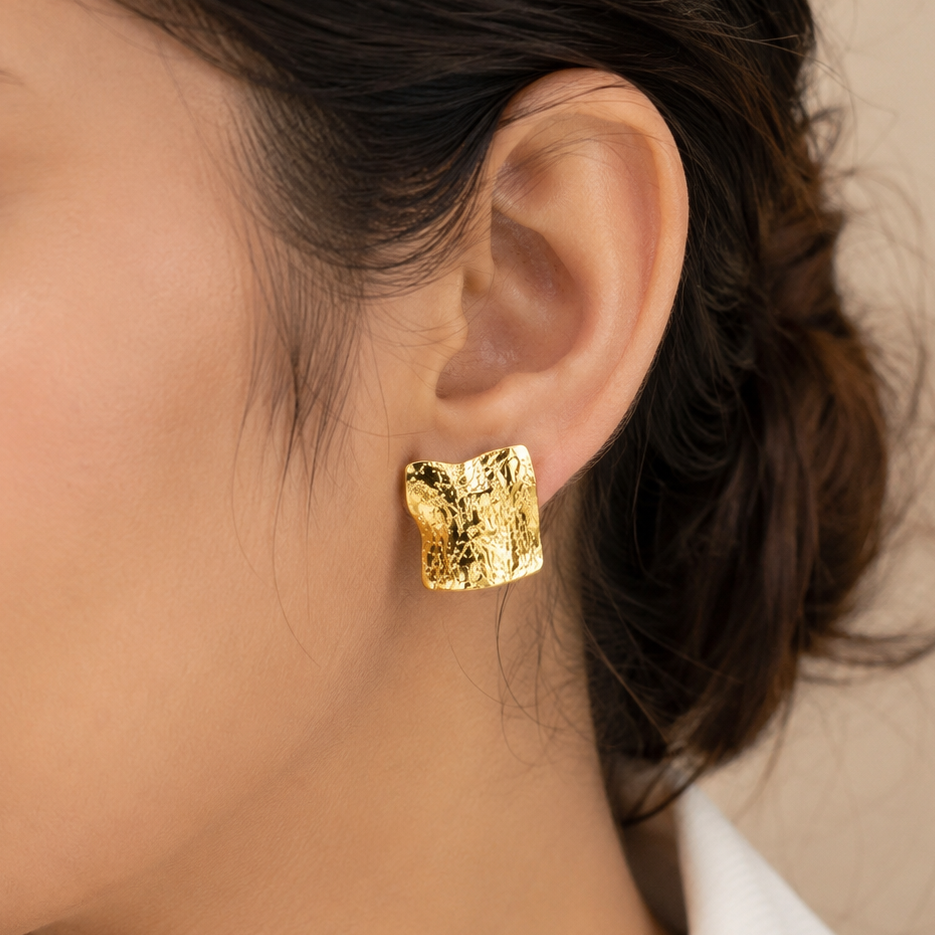 Anti Tarnish Earring 3 (9055)