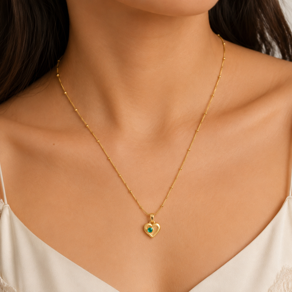 Anti Tarnish Chain Pendant (9535)