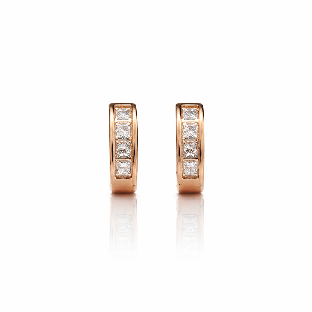 Anti Tarnish CZ Earring 130