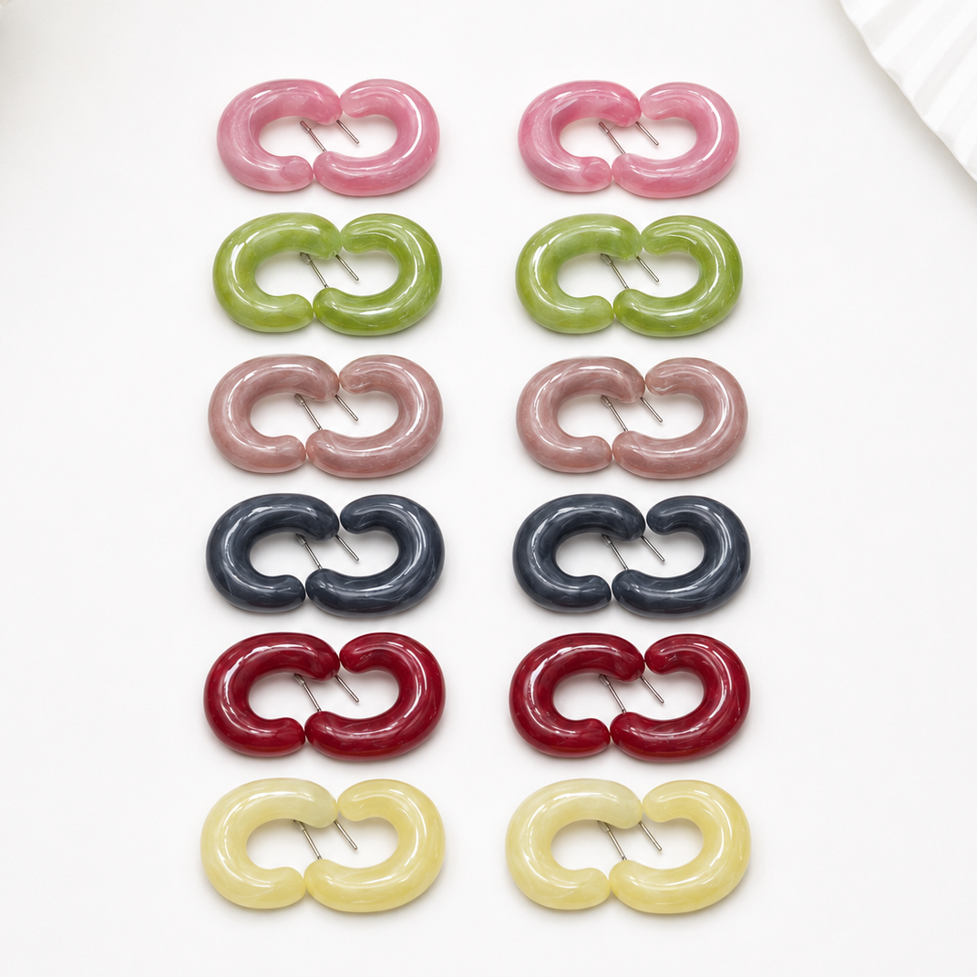 18rs each 12-pair of imported earrings combo (9527) 39