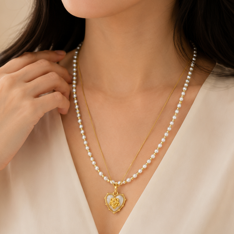 Anti Tarnish Chain Pendant (6002) 15