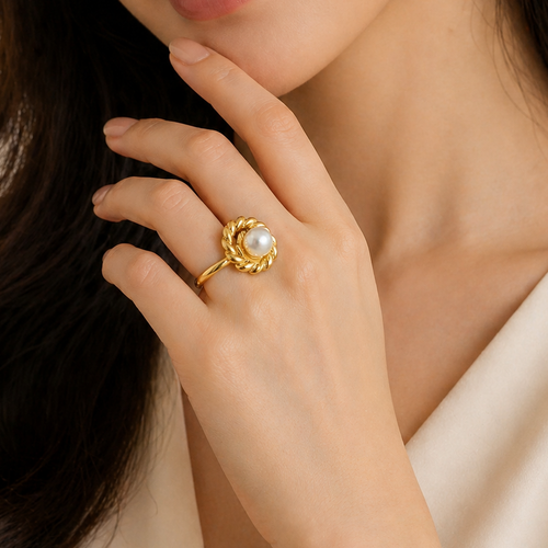 Anti Tarnish adjustable rings 125