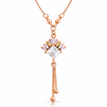Anti Tarnish CZ Necklace(with box) 29