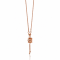 Anti Tarnish CZ Chain Pendant 03