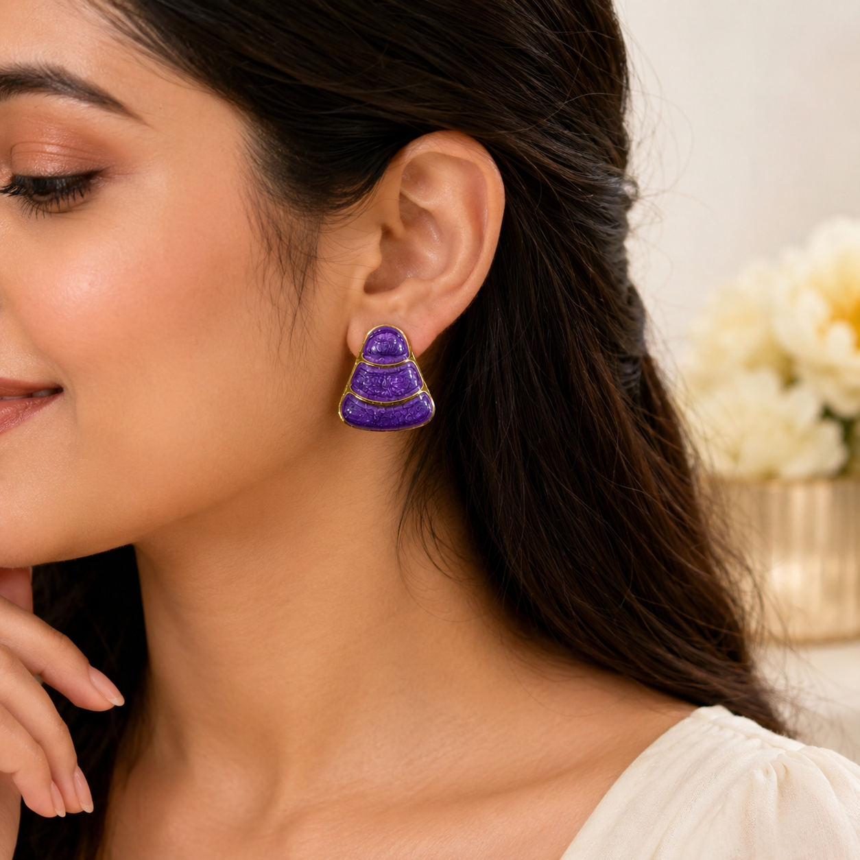 Anti Tarnish Earring (4074)