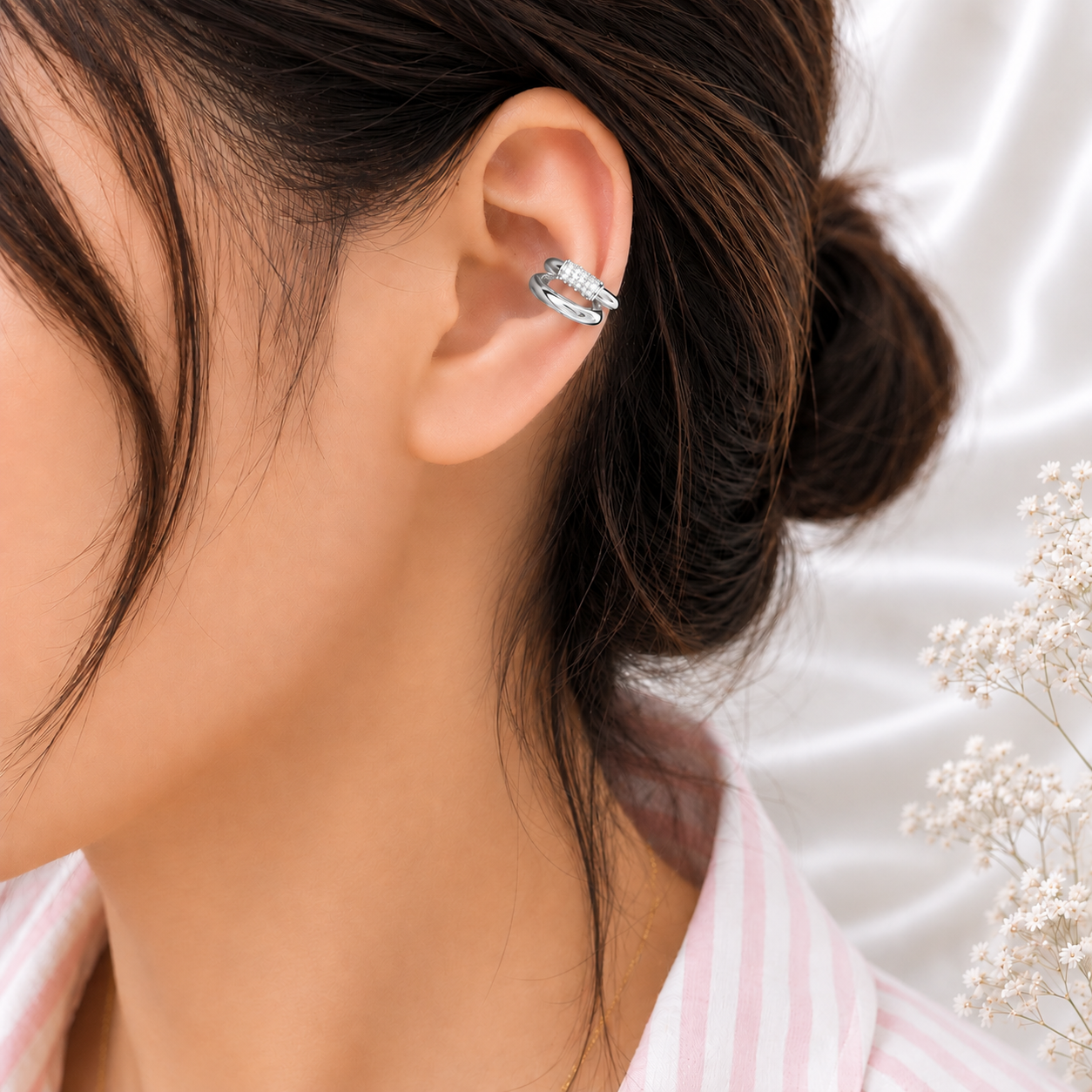 Anti Tarnish Earcuff (6007)