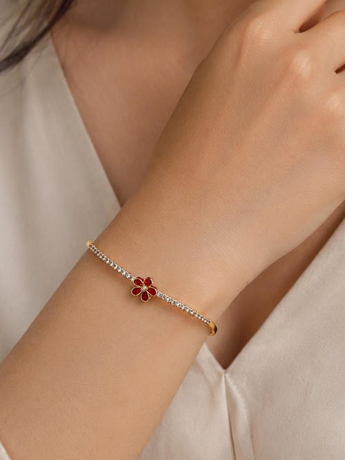 AD bracelet gold (9396)