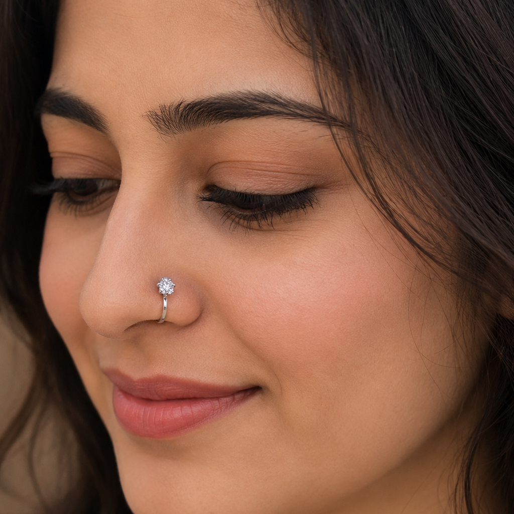 Anti Tarnish nose pin 02