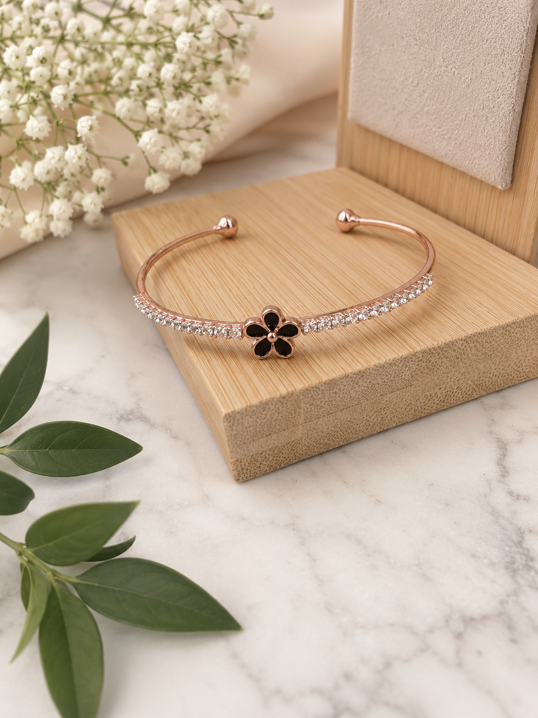 AD bracelet roz gold (9393)