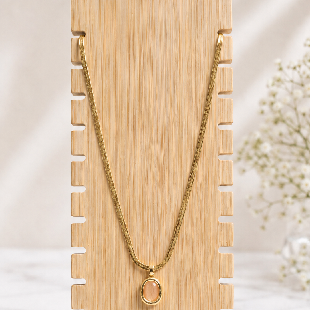 Anti Tarnish Chain Pendant (9532)