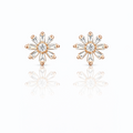 Anti Tarnish CZ Earring 134 (small)