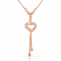 Anti Tarnish CZ Necklace(with box) 30