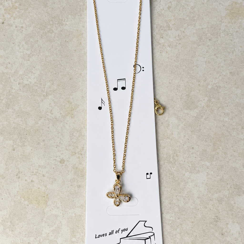 Anti Tarnish Chain Pendant (4154)