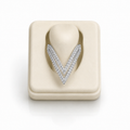 AD cz V Ring (9577) 33