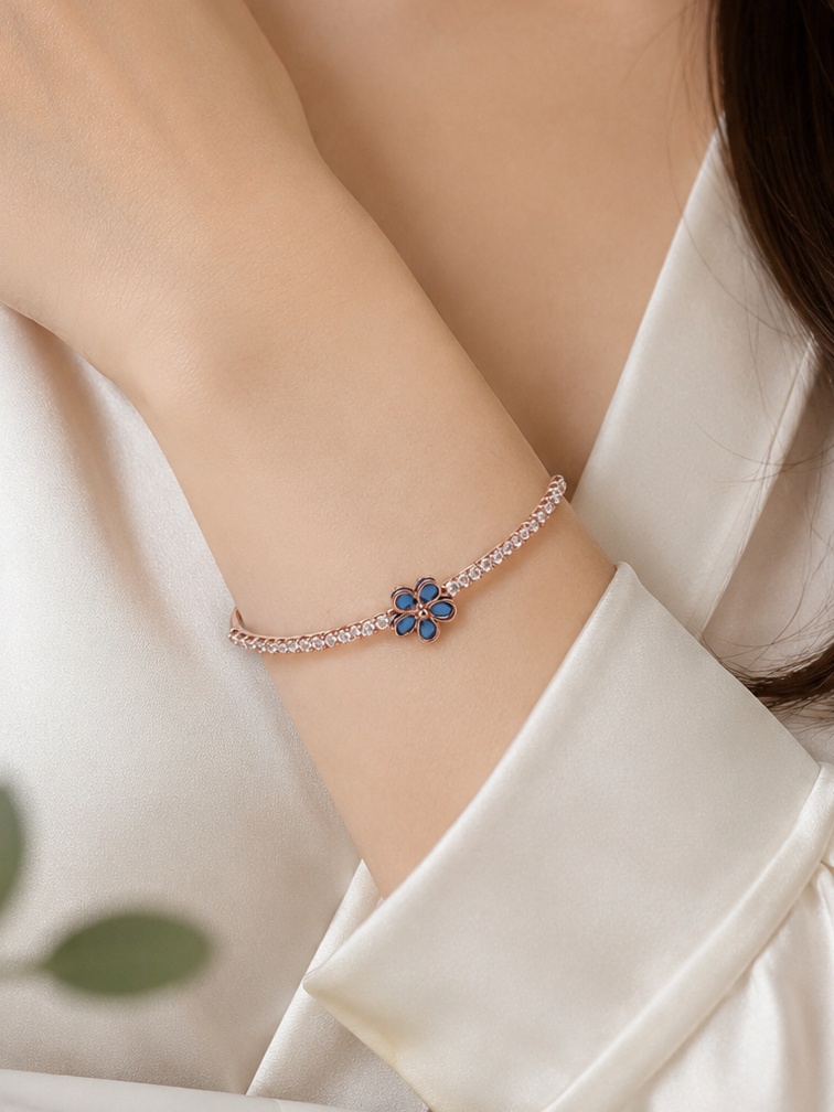 AD bracelet roz gold (9388)