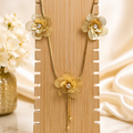 Anti Tarnish Combo Set with Earring (9555)