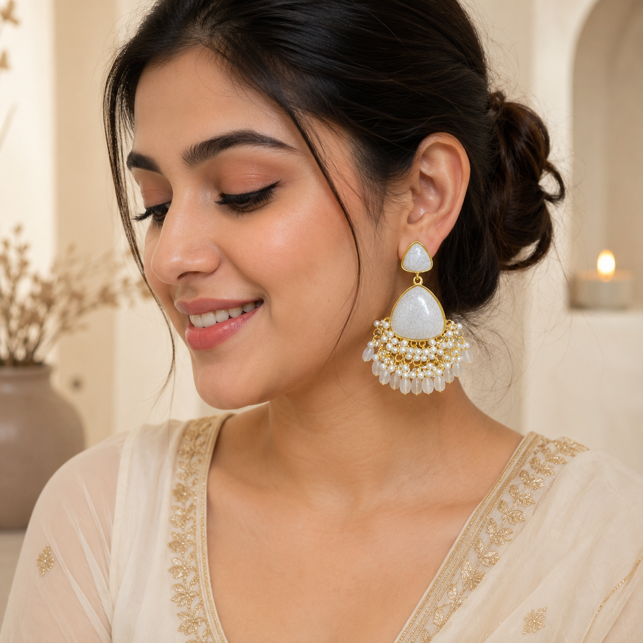 Premium fancy Earring (9594) 110