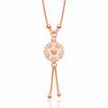 Anti Tarnish CZ Necklace(with box) 24