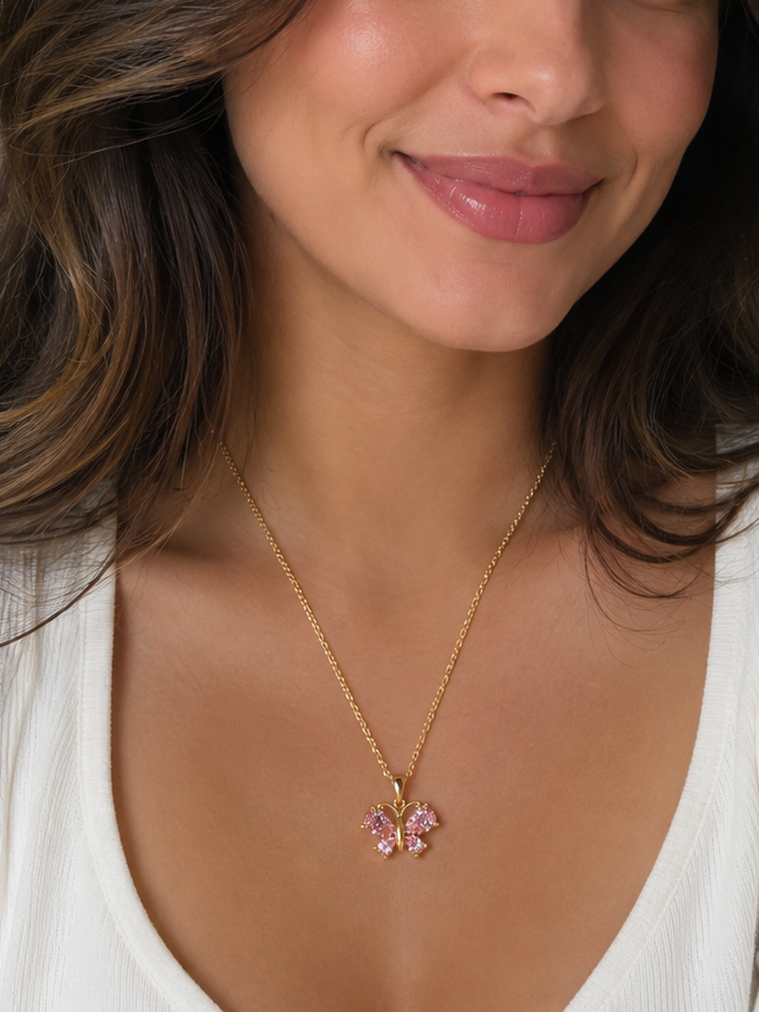 Anti Tarnish Chain Pendant (6004)
