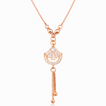 Anti Tarnish CZ Necklace(with box) 22