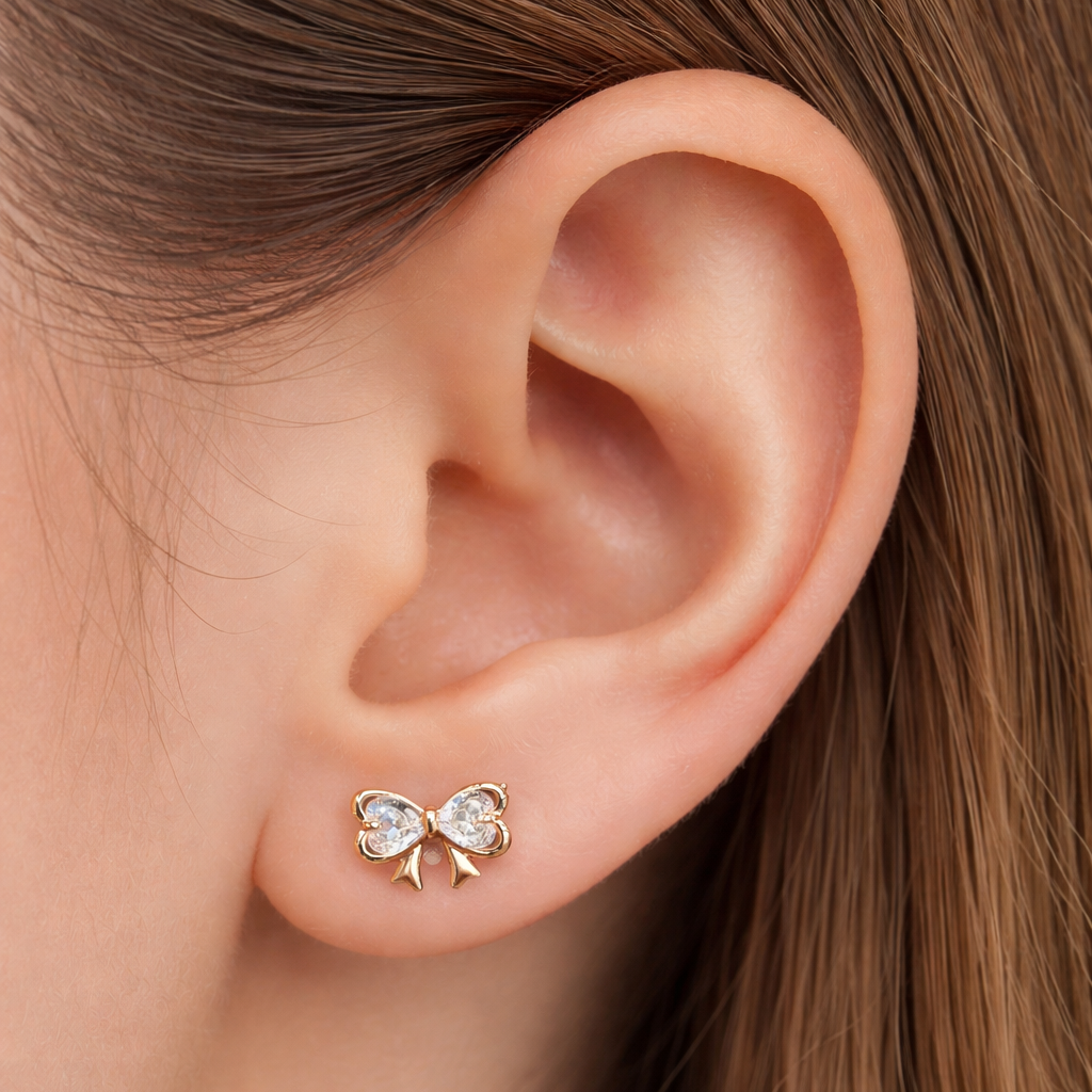 Anti Tarnish CZ Earring-55