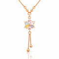 Anti Tarnish CZ Necklace(with box) 32