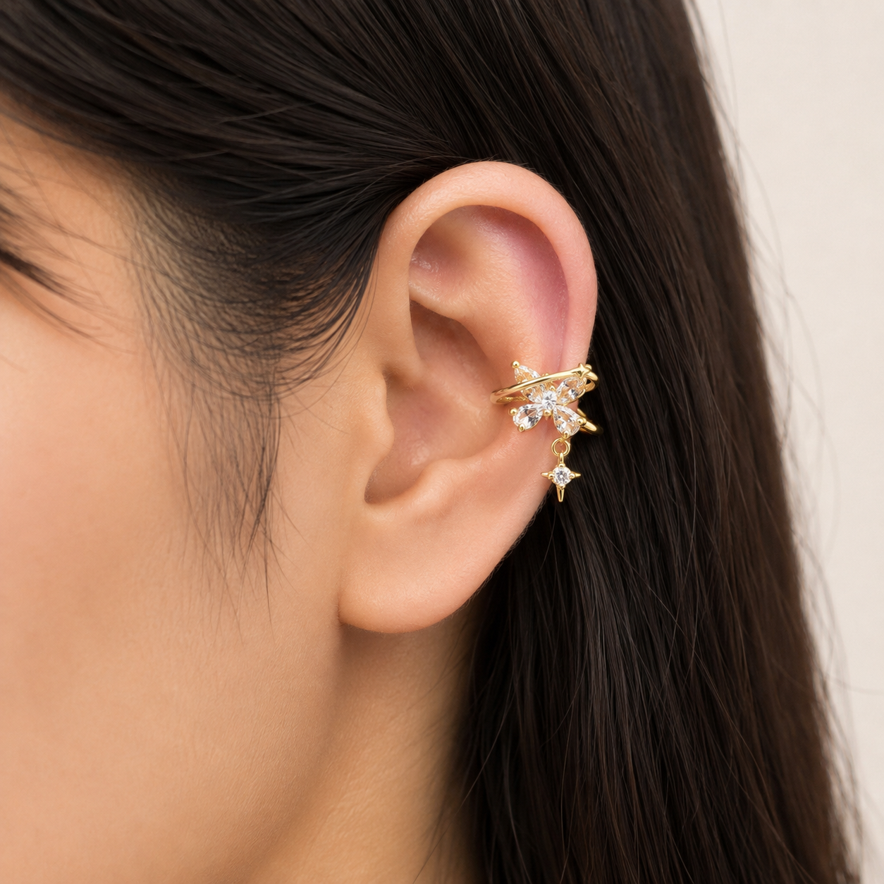 Anti Tarnish Earcuff (4134)