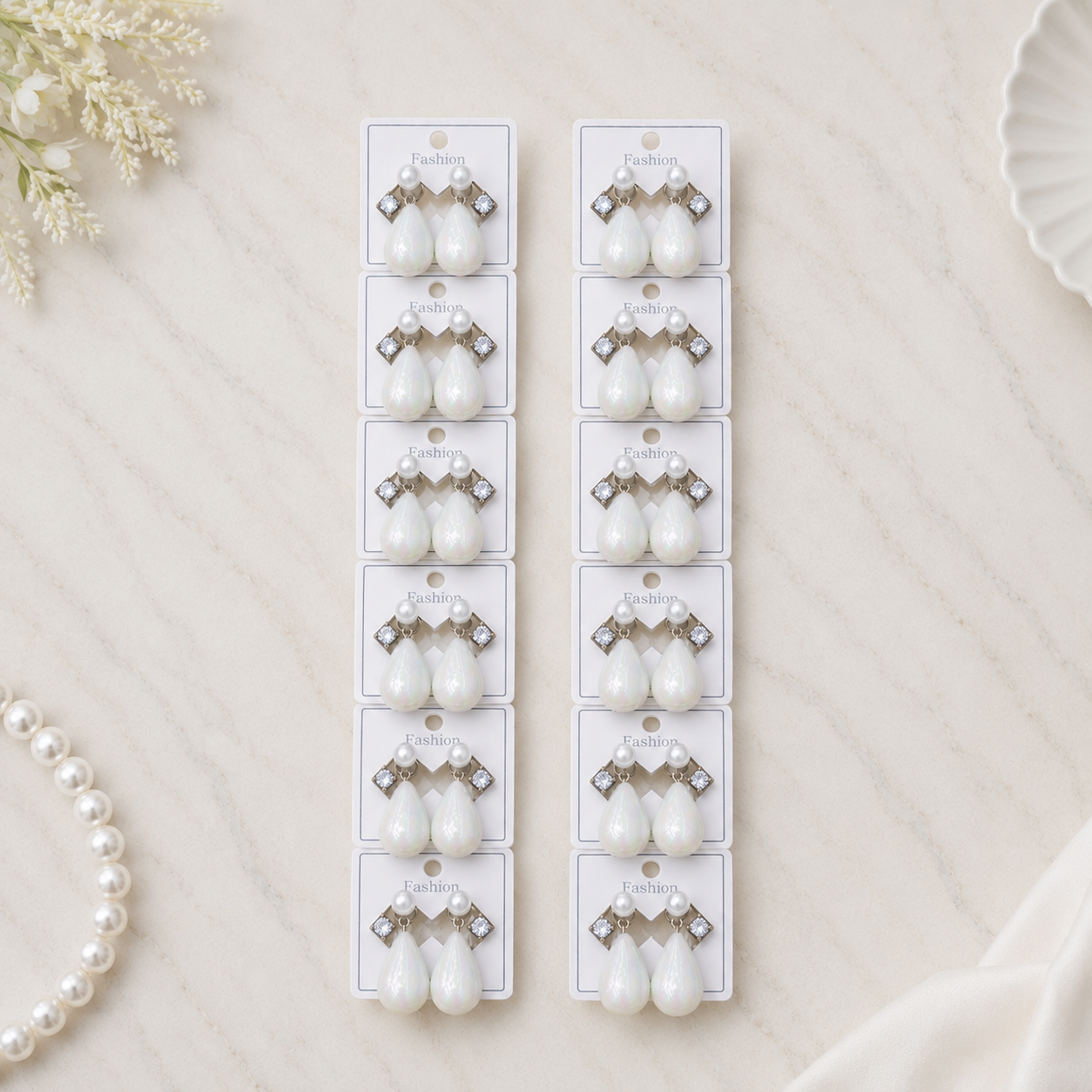 18rs each 12-pair of imported earrings combo (4062)