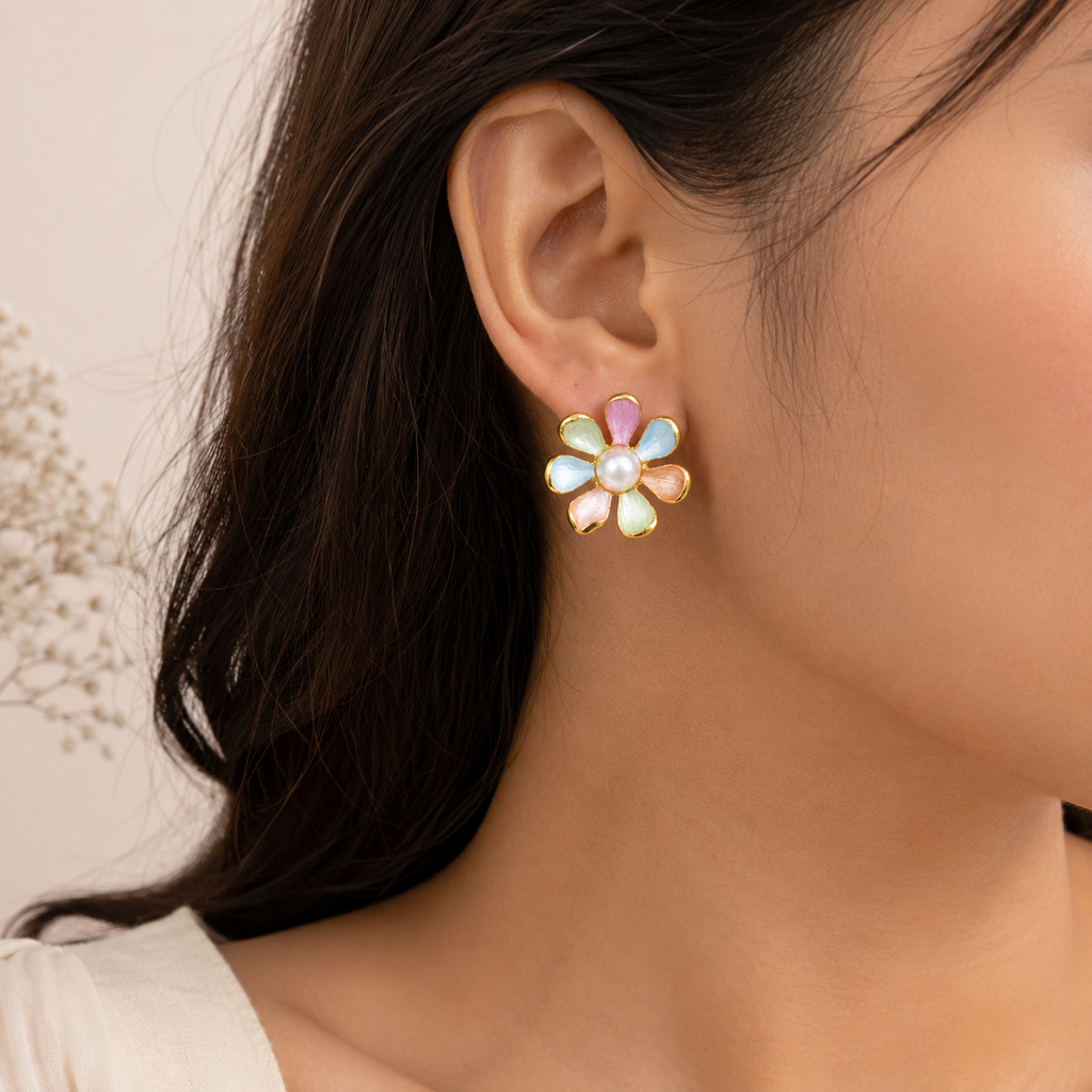 Premium fancy Earring (9591) 89