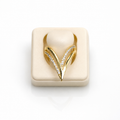 AD cz V Ring (9659)