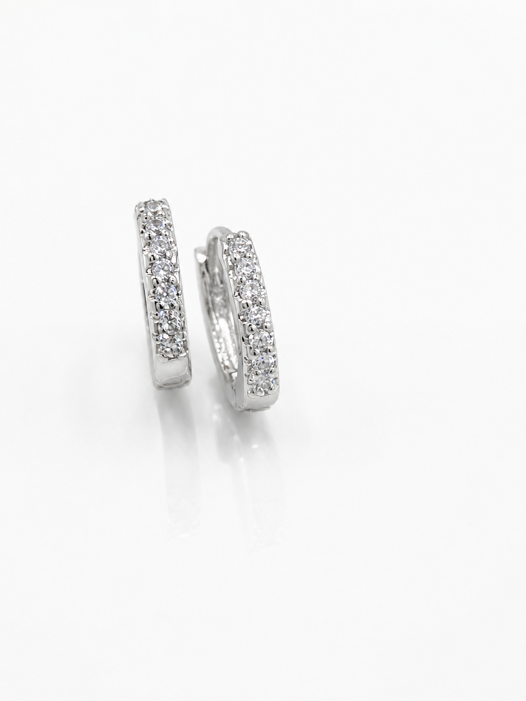 Small size CZ Bali (silver) 5             (9513)