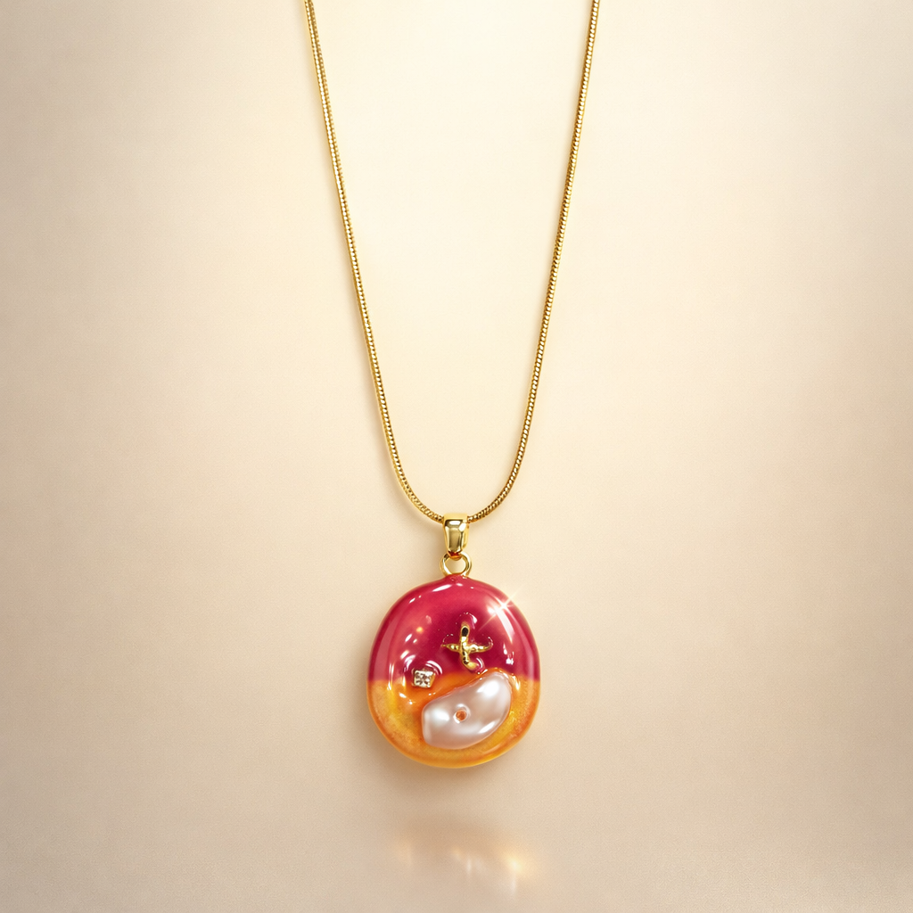 Anti Tarnish chain pendant 59