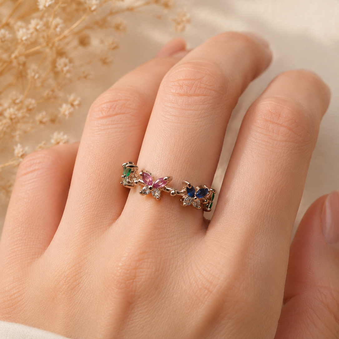 AD cz ring (9503)