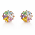 Anti Tarnish CZ Earring-64