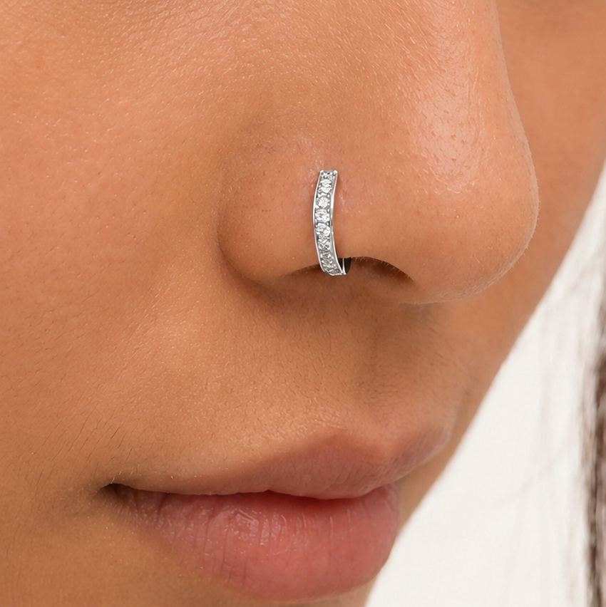 Small size CZ Bali (silver) 1              (9493)