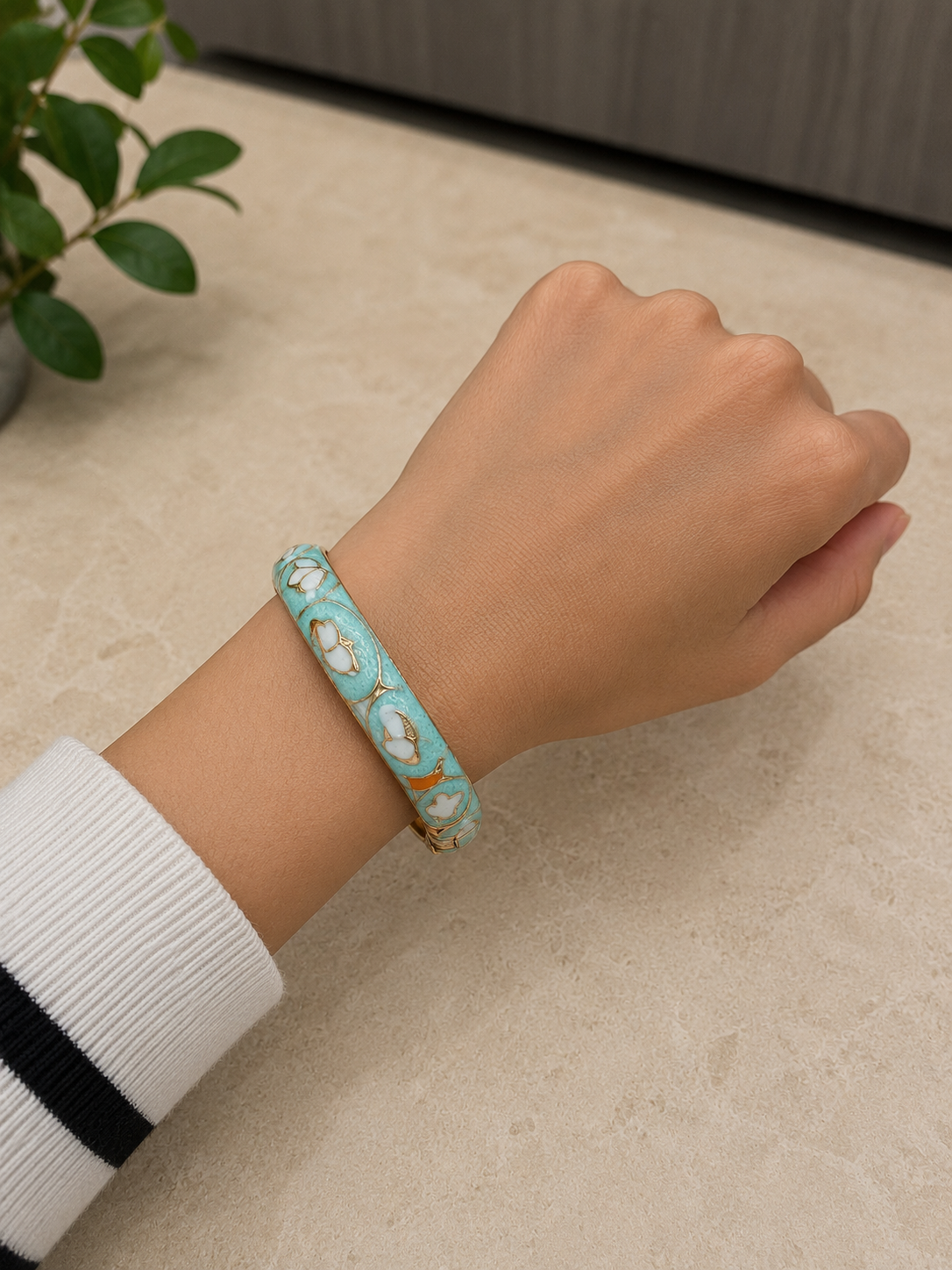 Minakari bracelet (0496)