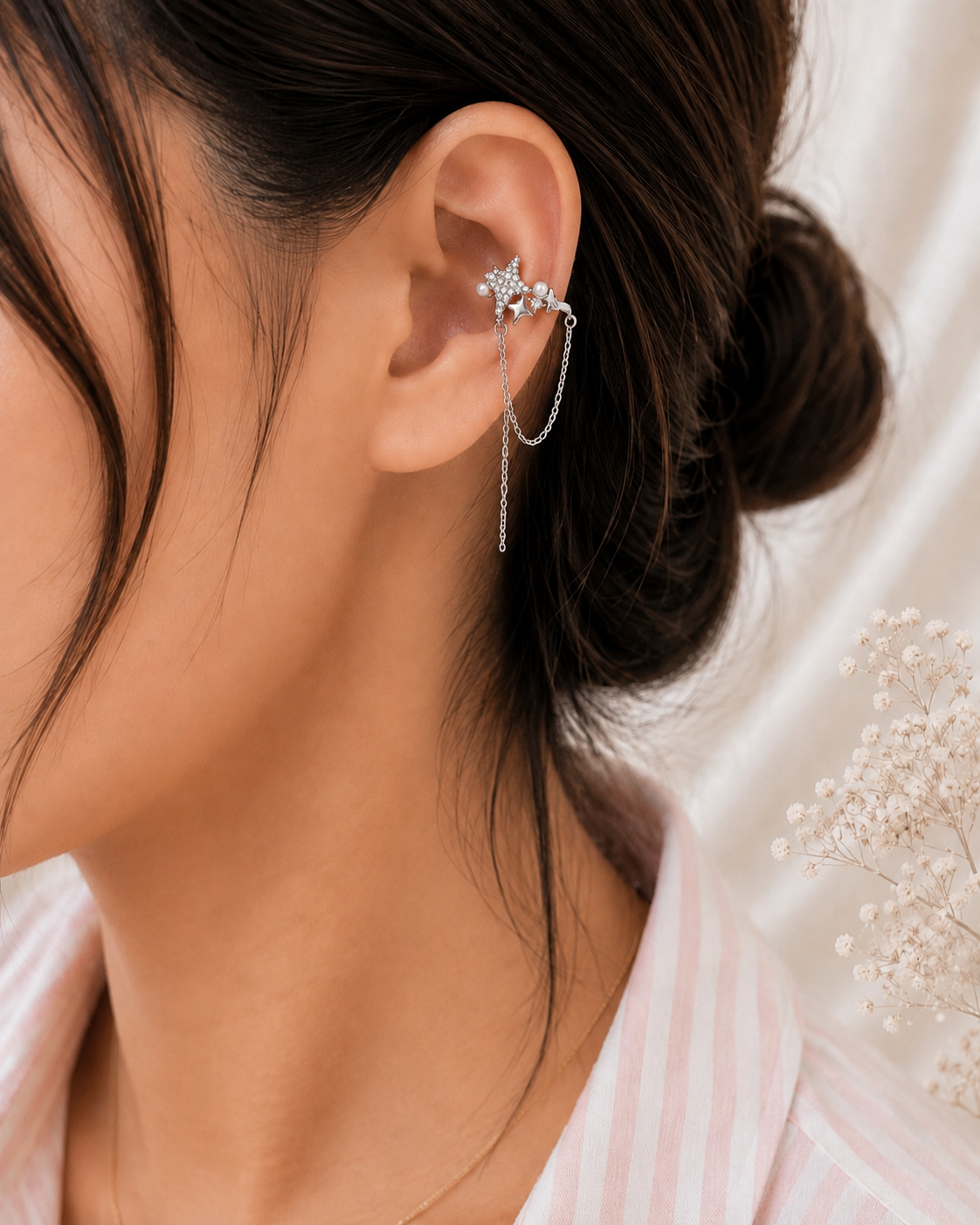 Anti Tarnish Earcuff (9028)