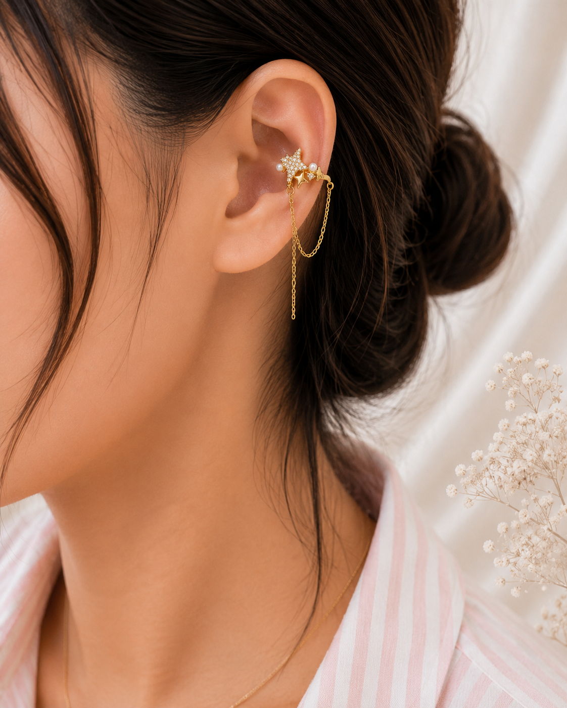Anti Tarnish Earcuff (4154)