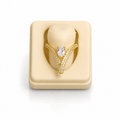 AD cz V Ring (9645)