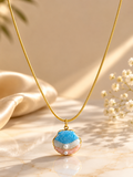 Anti Tarnish Chain Pendant (9028)